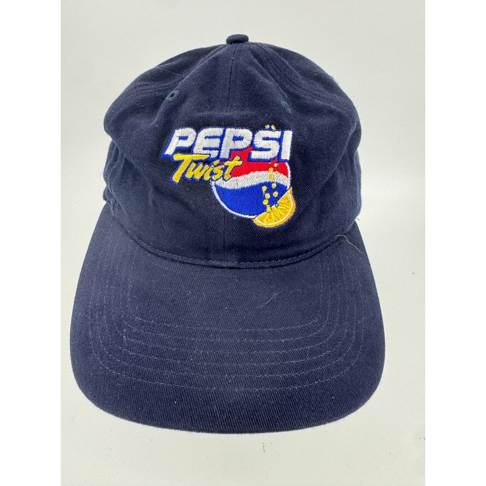 Vintage Pepsi Twist Hat Cap Promotion Richardson Blue Embroidered Logo Adult